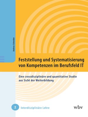 cover image of Feststellung und Systematisierung von Kompetenzen im Berufsfeld IT